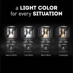 Favour L0944 Retro LED Lantaarn Hoog Vermogen 1300 Lumen, Vintage Design, Tuinlantaarn, Camping Lamp, Stormlantaarn Kleurtemperatuur Instelbaar Warm Wit Tot Koel Wit, Traploos Dimbaar Incl. Kaarslichtstand -Campingwinkel 1200x1200 2158