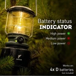 Favour L0944 Retro LED Lantaarn Hoog Vermogen 1300 Lumen, Vintage Design, Tuinlantaarn, Camping Lamp, Stormlantaarn Kleurtemperatuur Instelbaar Warm Wit Tot Koel Wit, Traploos Dimbaar Incl. Kaarslichtstand -Campingwinkel 1200x1200 2159