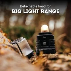 Favour L0434 Camping Lamp LED, 1105 Lumen, IP64, Waterdicht, Draagbare Kampeerlamp, Tentlamp, Schokbestendig, 4 Verschillende Lichtmodi Inclusief Kaarslicht-modus, Afneembaar Deksel & Compact Formaat -Campingwinkel 1200x1200 2257