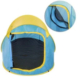 Pop Up Tent Waterkolom 1500 Mm/Cm² - Blauw - 2 Persoons -Campingwinkel 1200x1200 25