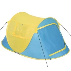 Pop Up Tent Waterkolom 1500 Mm/Cm² - Blauw - 2 Persoons -Campingwinkel 1200x1200 26