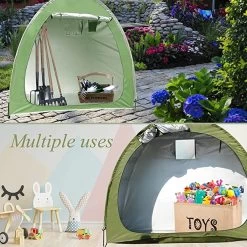 Merkloos Fietstent, Beschermhoes Fietsenschuur, Tent Voor Camping In De Open Lucht-groen 200*80*165CM 16 Merkloos Fietstent, Beschermhoes Fietsenschuur, Tent Voor Camping In De Open Lucht-groen 200*80*165CM -Campingwinkel 1200x1200 30