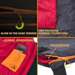Dutch Mountains Slaapzak Tholen - 200 X 80cm - Aanritsbaar - Slechts 1140 Gram – Polyester - Tochtstrip En Compressiehoes 9 Dutch Mountains Slaapzak Tholen - 200 X 80cm - Aanritsbaar - Slechts 1140 Gram – Polyester - Tochtstrip En Compressiehoes -Campingwinkel 1200x1200 315