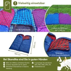 Skandika Dundee Flannel-R Slaapzak – Slaapzakken – Slaapzakken Volwassen - Maat M – Unisex - Katoen, Luxe Kwaliteit, Dubbele Slaapzak, 3 Seizoenen, Tot -20°C - 220 X 80 Cm - Outdoor Kampeerslaapzak – Ritssluiting Rechts - Grijs/geel 11 Skandika Dundee Flannel-R Slaapzak – Slaapzakken – Slaapzakken Volwassen - Maat M – Unisex - Katoen, Luxe Kwaliteit, Dubbele Slaapzak, 3 Seizoenen, Tot -20°C - 220 X 80 Cm - Outdoor Kampeerslaapzak – Ritssluiting Rechts - Grijs/geel -Campingwinkel 1200x1200 372