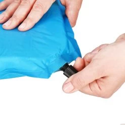 Springos Slaapmat | Zelfopblazend | 186 Cm | Inclusief Hoes & Hoofdkussen | Lichtblauw -Campingwinkel 1200x1200 380