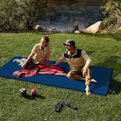 HikeMeister- Slaapmat - 200x 66 X 10 Cm - Zelfopblazend - 1 Persoons - Blauw