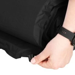 Springos Slaapmat | Zelfopblazend | 180 Cm | Inclusief Hoes | Zwart -Campingwinkel 1200x1200 425