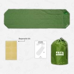 TRVLMORE Slaapmat - Zelfopblazend - 1 Persoons - Ingebouwde Pomp En Kussen - Groen -Campingwinkel 1200x1200 429