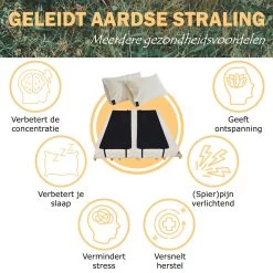 Earthle Volledige Earthing Tweepersoons Aardingsset - 2x Slaapmat + 2x Kussensloop - Aardingsmat - Aarden - Earthing Mat - Aarding - Grounding Mat - Kussensloop - Aardingskussensloop - Combo Deal -Campingwinkel 1200x1200 461