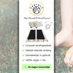 Earthle Volledige Earthing Tweepersoons Aardingsset - 2x Slaapmat + 2x Kussensloop - Aardingsmat - Aarden - Earthing Mat - Aarding - Grounding Mat - Kussensloop - Aardingskussensloop - Combo Deal -Campingwinkel 1200x1200 464