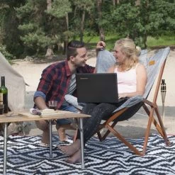 Bo-Camp - Urban Outdoor - Relaxstoel - Bloomsbury - L - Oxford Polyester - Grijs -Campingwinkel 1200x1200 564