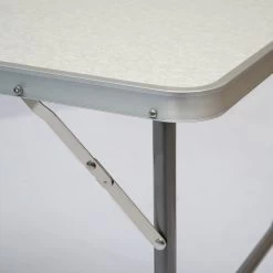 Alu Campingtafel 70x55cm - Inklapbbar Kampeertafel - Picknicktafel Licht Vouwtafel Klaptafel Grijs -Campingwinkel 1200x1200 572