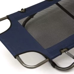 Ligstoel 180x60cm - Opvouwbaar Campingstoel Ligbed Strandstoel Tuinstoel Vouwligstoel Blauw -Campingwinkel 1200x1200 638