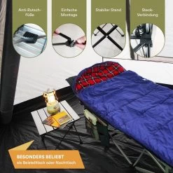 Skandika Ruka S Kleine Campingtafel – Campingtafels - Aluminium Campingtafel, Opvouwbaar, Zeer Licht, Eenvoudig Te Monteren, Stabiele Standaard - Opvouwtafel Voor Kamperen, Tenten Wandelen, Reizen, Thuis, Tuin – Tot Max. 20 Kg. - Grijs -Campingwinkel 1200x1200 688
