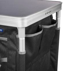 Campart Campingkeuken KI-0734 - Campingkast Groot - 4 Verstelbare Poten - Opvouwbaar En Lichtgewicht - Inclusief Opbergtas - Grijs -Campingwinkel 1200x1200 786