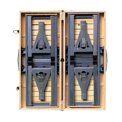 Merkloos Deuba Picknicktafel Campingtafel - Opvouwbaar Voor 4 Personen - Hout En Aluminium -Campingwinkel 1200x1200 803