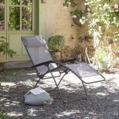 LAFUMA R Clip - Relaxstoel - Verstelbaar - Inklapbaar - Zero Gravity - Magnolia/Light Pink -Campingwinkel 1200x1200 805