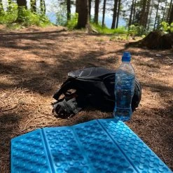 Springos Zitmat | Opvouwbaar Zitmatje | Zitkussen | 28 X 40 X 1 Cm | Blauw -Campingwinkel 1200x1200 875