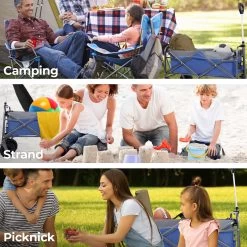 LifeGoods Bolderkar - Opvouwbaar - Tot 80KG - 94L - Wasbaar Polyester - 98x45cm - Blauw/Grijs -Campingwinkel 1200x1200 917