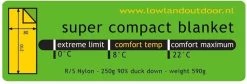LOWLAND OUTDOOR® Donzen Slaapzak - Super Compact Blanket - 210 X 80 Cm - 590gr +8°C 20 LOWLAND OUTDOOR® Donzen Slaapzak - Super Compact Blanket - 210 X 80 Cm - 590gr +8°C -Campingwinkel 1200x406