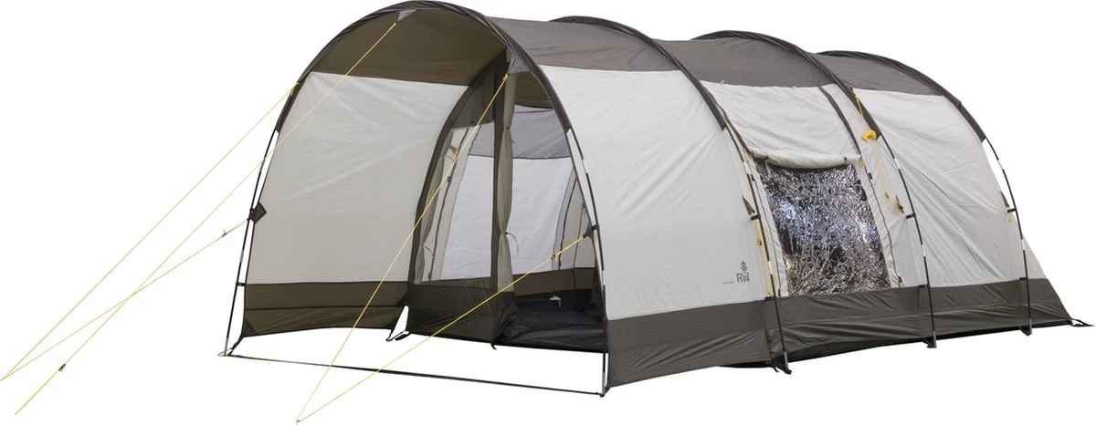 Redwood Zephyr 280 PO - Tent 4-persoons - Tunnel Tent - Grijs 1 Redwood Zephyr 280 PO - Tent 4-persoons - Tunnel Tent - Grijs