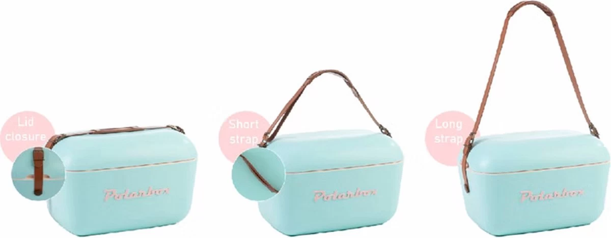 Merkloos Polarbox - Koelbox - Met Schouderband - Geel - 20 Liter - 45x30x(H)27cm 5 Merkloos Polarbox - Koelbox - Met Schouderband - Geel - 20 Liter - 45x30x(H)27cm - Afbeelding 5