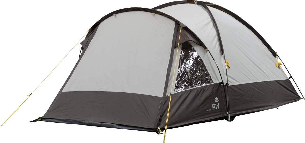 Redwood Bel 190 Trekking Koepel Tent - Grijs - 3 Persoons 2 Redwood Bel 190 Trekking Koepel Tent - Grijs - 3 Persoons - Afbeelding 2