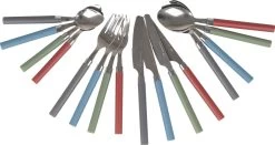 Bo-Camp Bestekset - 4-Delig - 1-Persoons - Groen -Campingwinkel 1200x638