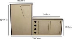 Camper Keuken MDF - Linkerkant EU - Inclusief Kledingstang + Wijnrek - Onbewerkt - Inbouw Kasten Inrichting Kampeerauto Caravan 22 Camper Keuken MDF - Linkerkant EU - Inclusief Kledingstang + Wijnrek - Onbewerkt - Inbouw Kasten Inrichting Kampeerauto Caravan -Campingwinkel 1200x663