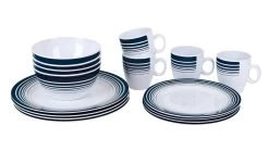 Bo-Camp - Servies - Classic - 16-Delig - Wit/Navy -Campingwinkel 1200x675 14
