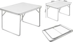Merkloos Aluminium Inklapbare Tuintafel - Campingtafel - 80x60x68 Cm 20 Merkloos Aluminium Inklapbare Tuintafel - Campingtafel - 80x60x68 Cm -Campingwinkel 1200x688
