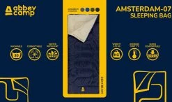 Abbey Camp Slaapzak Amsterdam-07 - Dekenmodel - 210 X 85 Cm - Groen -Campingwinkel 1200x711 3