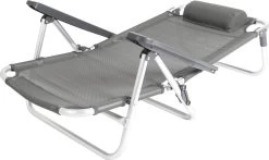 Bo-Camp Beach Chair - Monaco - Aluminium - Grijs -Campingwinkel 1200x715 2