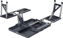 Bo-Camp Picknicktafel - Basic - Inklapbaar - Grijs -Campingwinkel 1200x740