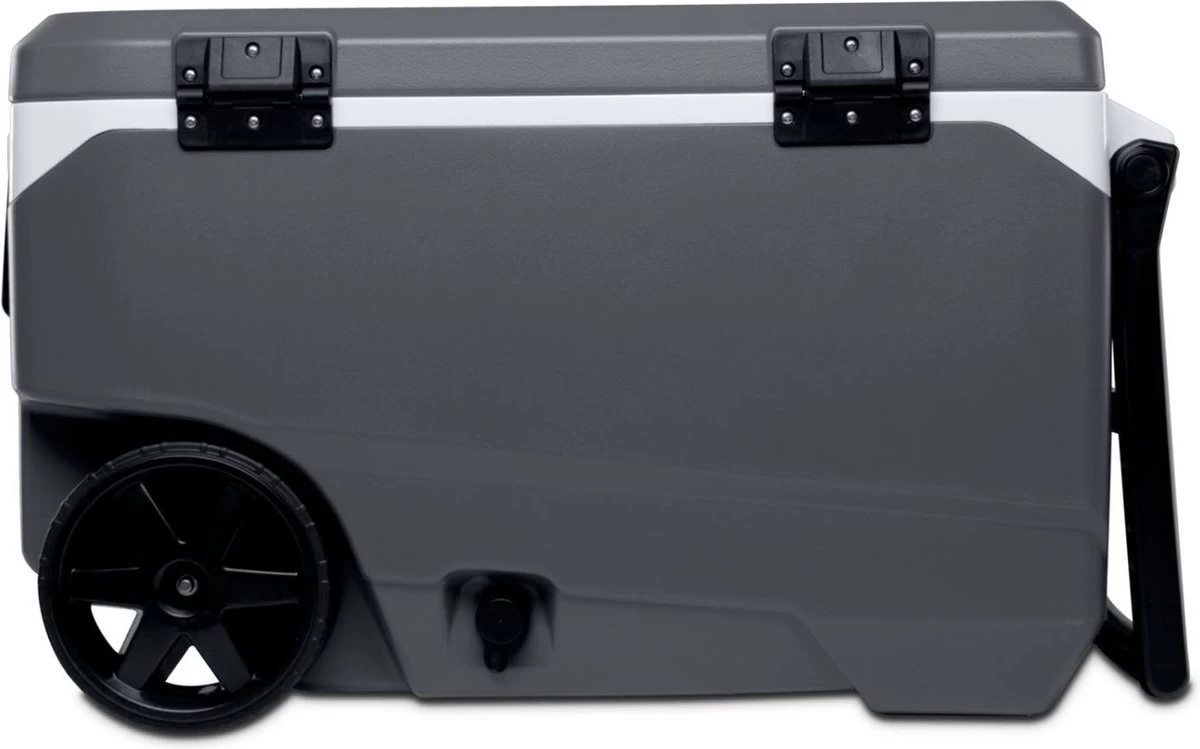 Igloo Latitude 90 Roller - Grote Koelbox Op Wielen - 85 Liter - Grijs 3 Igloo Latitude 90 Roller - Grote Koelbox Op Wielen - 85 Liter - Grijs - Afbeelding 3