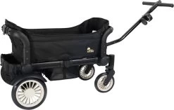 Deryan Luxe Sandy Bolderkar - Duo Buggy - Tandem Buggy - Opvouwbaar - Inklapbare Bolderwagen - Duo Kinderwagen - Zwart -Campingwinkel 1200x761 2
