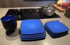 Camping Servies - 12 Delig – 100% Melamine Servies Set – Campingservies – Melamine Servies - Blue Ocean -Campingwinkel 1200x766 2