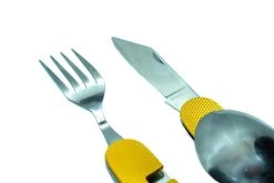 Camping Bestek Zakmes | Roestvrijstaal Survival Bestek | Mes, Vork, Lepel, Krukentrekker, Bieropener, Spork | Opvouwbaar Kampeer Bestek Multitool | Cadeau Voor Man & Vrouw -Campingwinkel 1200x800 242