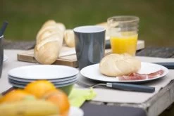 Bo-Camp Servies - Campingbord - 100% Melamine - 16-delig - Grijs -Campingwinkel 1200x800 245