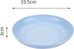 Merkloos Green-goose® Bio-based Borden | Set Van 4 | 19.5x3 Cm | Duurzame, Vaatwasserbestendige Borden Voor Camping, Vakantie Of Picknick | Vaatwasserbestendig -Campingwinkel 1200x801 20