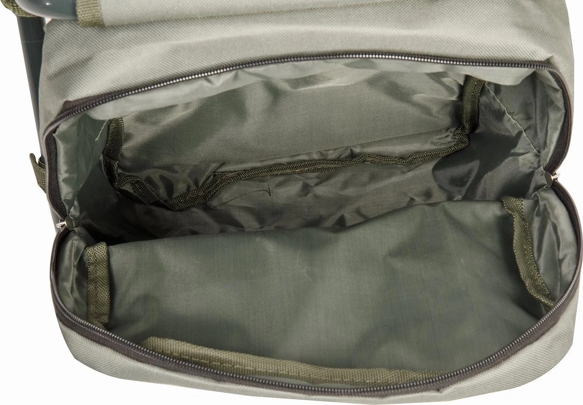 Capture Outdoor, "Traveller OX-37" Camping Kruk Met Rugzak, Opvouwbaar, Lichtgewicht, Verstelbare En Gevoerde Draagriemen, … 3 Capture Outdoor, "Traveller OX-37" Camping Kruk Met Rugzak, Opvouwbaar, Lichtgewicht, Verstelbare En Gevoerde Draagriemen, … - Afbeelding 3