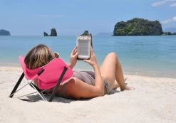 Y-ply Ruggensteuntje - Strandstoel - Opvouwbaar - Rood -Campingwinkel 1200x839 1