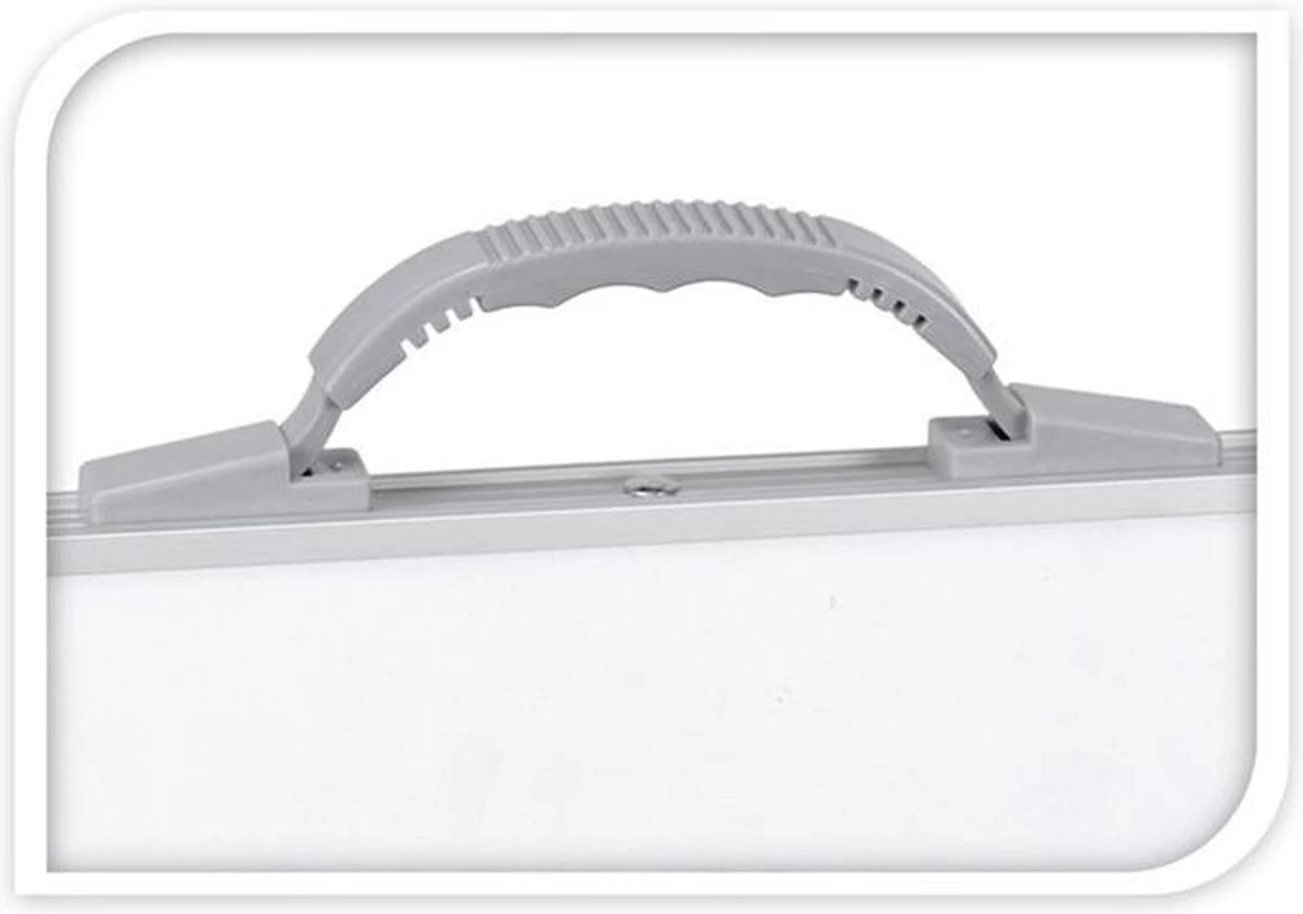 GENERIC Campingtafel Wit - 80 X 60 X 69 Cm - Tuintafel - Inklapbaar 2 GENERIC Campingtafel Wit - 80 X 60 X 69 Cm - Tuintafel - Inklapbaar - Afbeelding 2