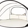 Deryan Luxe Pop Up Strandtent XXL - Anti-UV 50+ - Cream