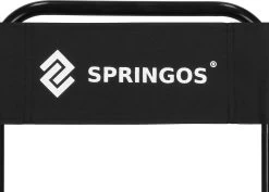 Springos Campingstoel | Kampeerstoel | Vouwstoel | Klapstoel | Zwart -Campingwinkel 1200x860 3