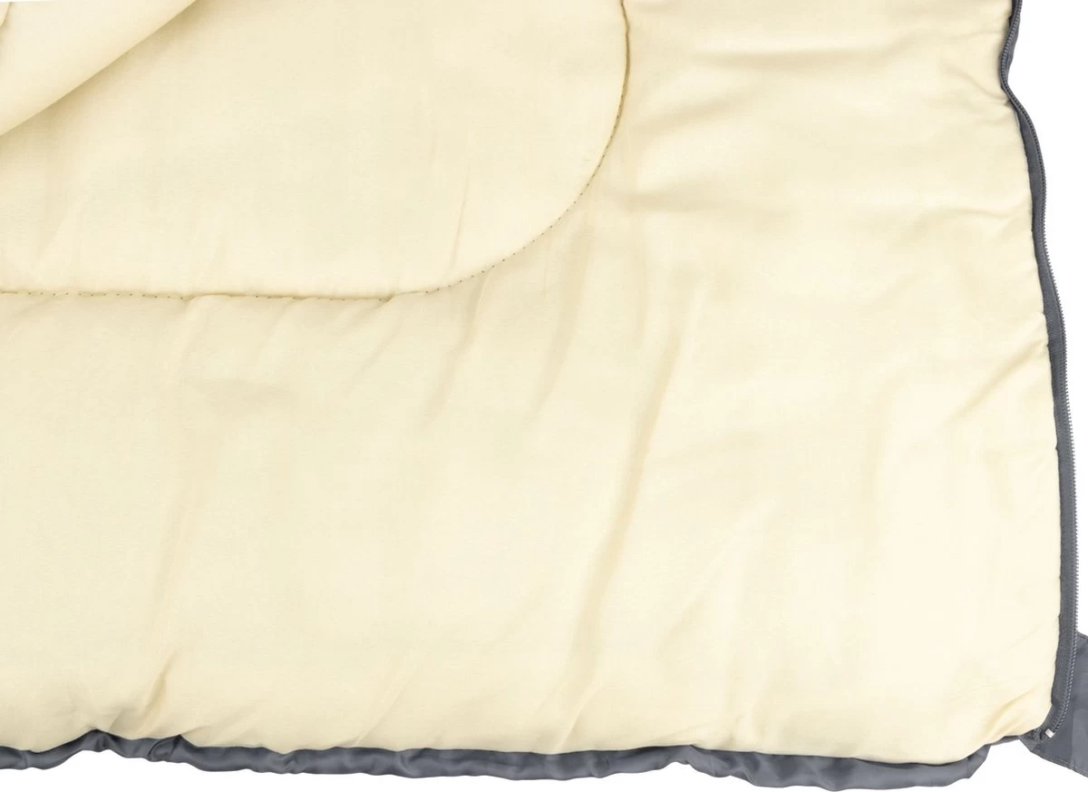 Abbey Camp Slaapzak Amsterdam - 2-pack - Dekenmodel - 210 X 85 Cm - Grijs 4 Abbey Camp Slaapzak Amsterdam - 2-pack - Dekenmodel - 210 X 85 Cm - Grijs - Afbeelding 4