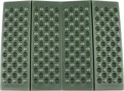 Fox Outdoor - Thermisch Isolerend Kussen - Opvouwbaar Zitmatje - Legergroen/olijfgroen