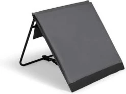 Set Van 2 Strandmatten Met Verstelbare Rugleuning - Gevuld Met Comfortschuim, Ultralicht En Opvouwbaar Om Ruimte Te Besparen – Grijs -Campingwinkel 1200x896 3