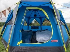 Coleman OctaGo Tent - Festival - 3-Persoons - Blauw/lime -Campingwinkel 1200x900 10