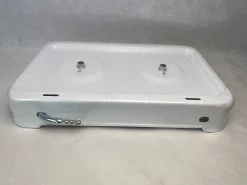 EDM 2-Pits Gaskooktoestel - Camping - Wit - 46x30x12 Cm -Campingwinkel 1200x900 71